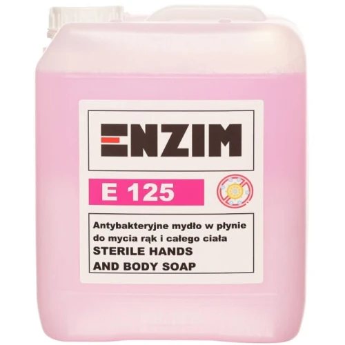 Enzim E 125 5L | Enzim E 120 5L | Antybakteryjne mydło do rąk i ciała