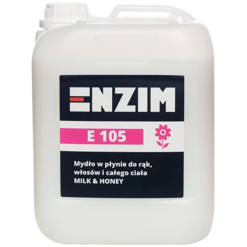 Enzim E 105 5L | Enzim E 100 5L | Mydło do rąk ciała i włosów MILK & HONEY