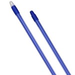 Kij platinum II z gwintem uniwersalnym 120 cm niebiesko-biały