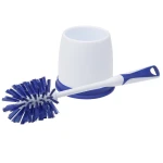 Zestaw do WC biało-niebieski COBALT