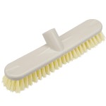 Szczotka z gwintem do szorowania i zapierania 26 cm  MAGIC - beżowa