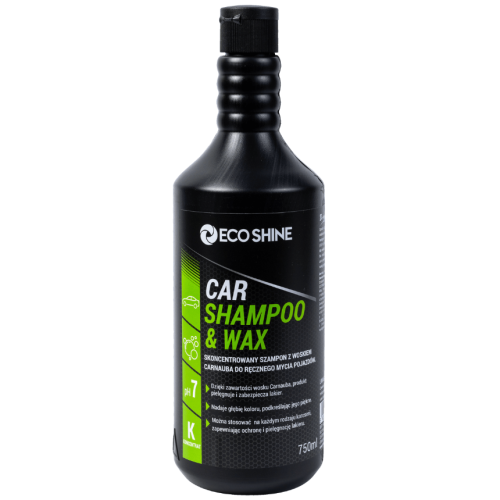 CAR SHAMPOO & WAX 750ml