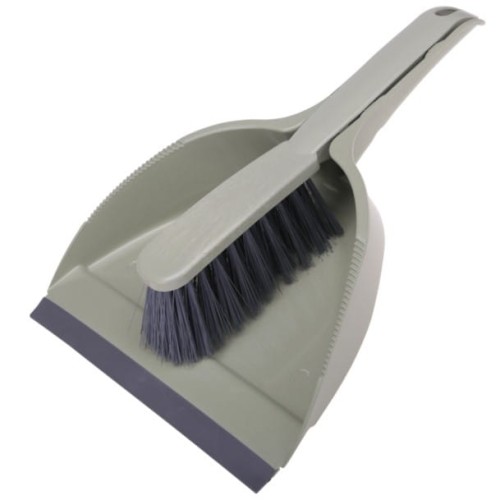 Szufelka ze zmiotką ECO - oliwkowa