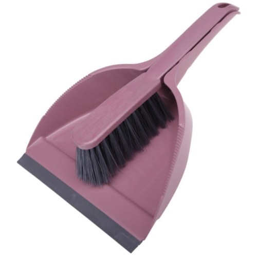 Szufelka ze zmiotką ECO - bordowa