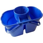 Wiadro dwukomorowe z wyciskaczem 7,5L + 5,5L