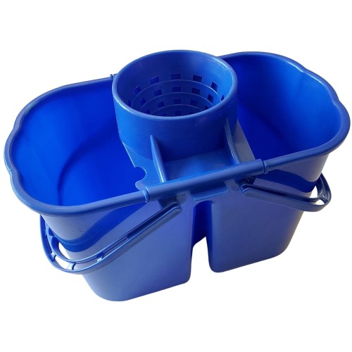 Wiadro dwukomorowe z wyciskaczem 7,5L + 5,5L