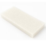 Pad ręczny 25cm x 11,5cm BIAŁY (polerowanie)