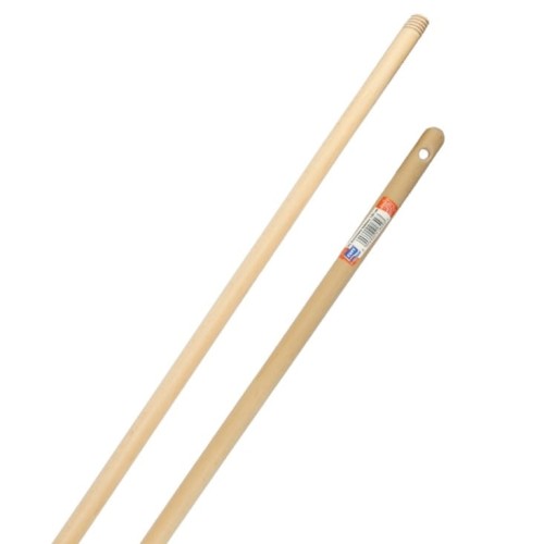 Kij drewniany z gwintem uniwersalnym 120 cm / 21 mm