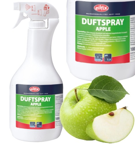 Duftspray - Apple - allegro.jpg Eilfix DUFTSPRAY Jabłko 1L - Profesjonalny odświeżacz powietrza