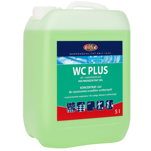 Eilfix WC PLUS 5L Profesjonalny żel do sanitariatów