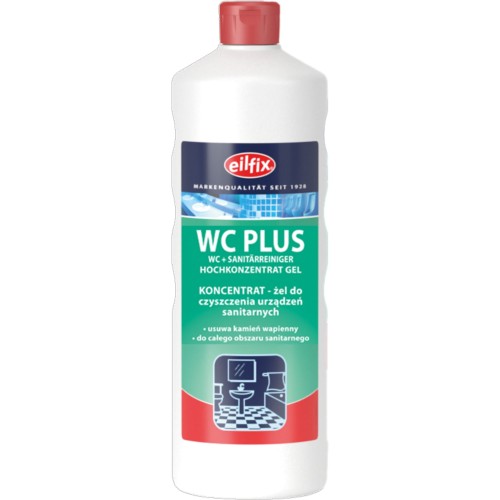 Eilfix WC PLUS 1L Profesjonalny żel do sanitariatów