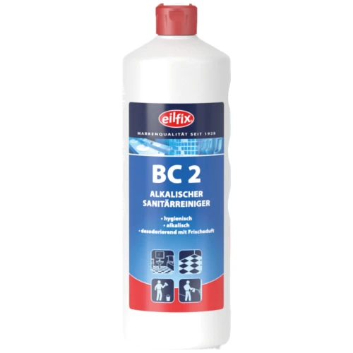 BC-2 1L.jpgEilfix BC-2 1L ALKALISCHER Sanitärreiniger Koncetrat zasadowy do sanitariatów