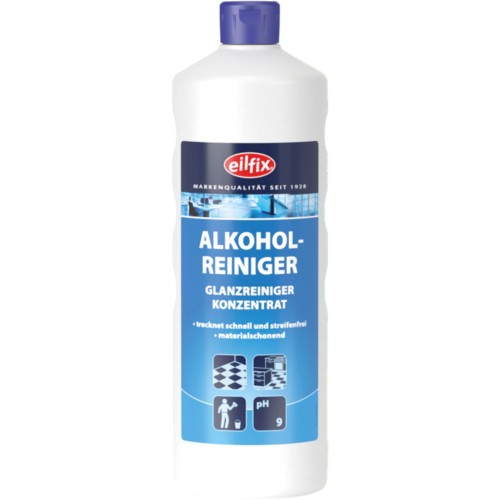 Eilfix ALKOHOLREINIGER 1L – Szybkoschnący płyn do czyszczenia bez smug