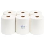 Ręcznik w roli Mistral | 6x150m | Biel 100% | 2-warstwy | RC150