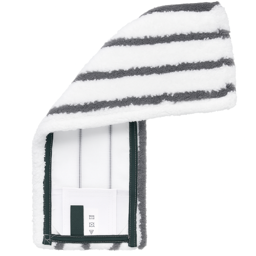 Mop płaski mikrofbra z docierką DUO 40cm