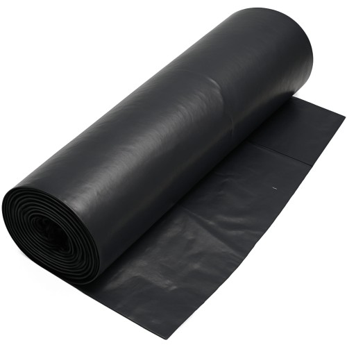 Worki na śmieci LDPE 350l czarne - 10 szt. | 45μm |