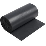 Worki na śmieci LDPE 35l czarne - 50 szt. | 20μm |