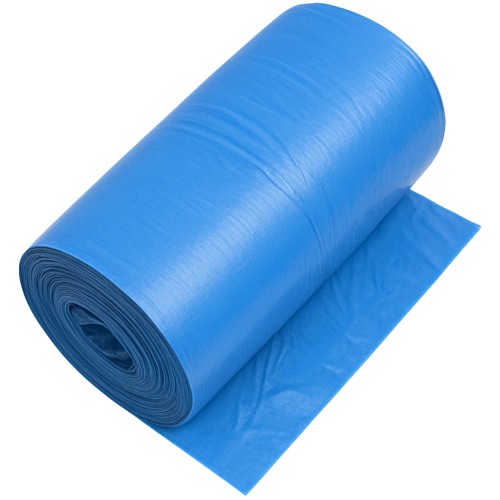 Worki na śmieci LDPE 60l niebieskie - 50 szt. | 20μm |