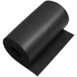 Worki na śmieci LDPE 60l czarne - 50 szt. | 20μm |