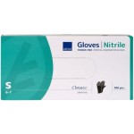 Abena Rękawiczki nitrylowe czarne 100 szt. - r. S