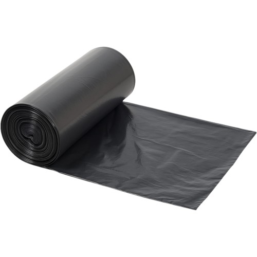Worki na śmieci LDPE 80l czarne - 50 szt. | 20μm |