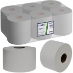 Papier toaletowy Cliro | 12x130m | Szary | 1-warstwa | 51855