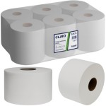 Papier toaletowy Cliro | 12x135m | Biel 75% | 2-warstwy | 52875