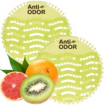 Anti-Odor Wkład do pisuarów Urinal Screen - Kiwi & Grapefruit 2 szt.