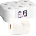 Ręcznik w roli Karen gilza 42mm | 6x150m | Biel 100% | 2-warstwy | 61799S
