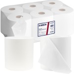 Ręcznik w roli Karen | 6x300m | Biel 100% | 1-warstwa | 61995S