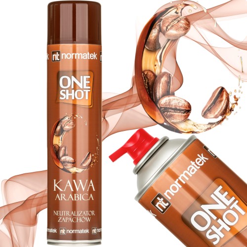 Normatek Odświeżacz powietrza ONE SHOT – KAWA ARABICA 600ml