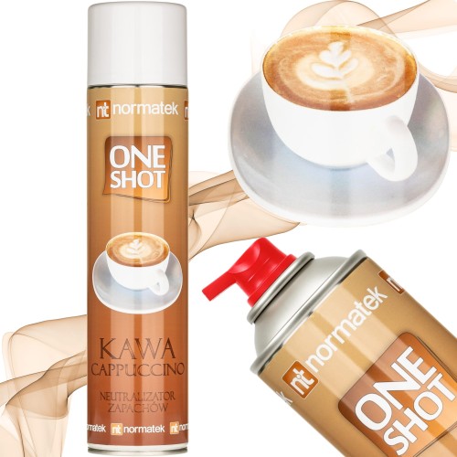 Normatek Odświeżacz powietrza ONE SHOT – KAWA CAPPUCCINO 600ml