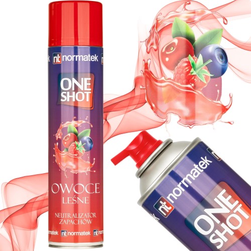 Normatek Odświeżacz powietrza ONE SHOT – OWOCE LEŚNE 600ml