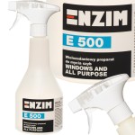 Enzim E 500 500ml - Wielozadaniowy preparat do mycia szyb 