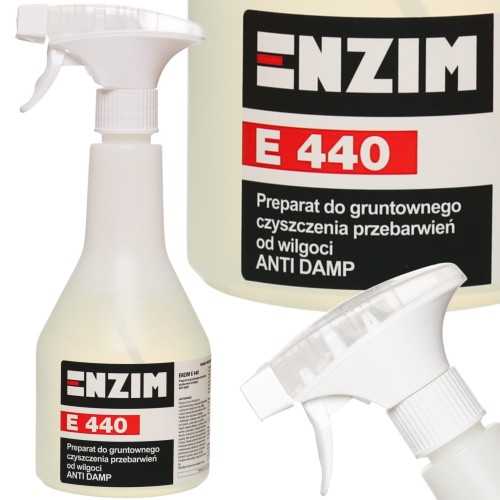 Enzim E 440 500ml Preparat do gruntownego czyszczenia i usuwania pleśni