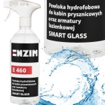 Enzim E 460 500ml - Powłoka hydrofobowa do kabin oraz armatury łazienkowej 