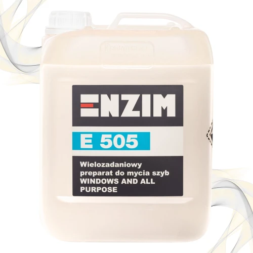 Enzim E 505 5L | Enzim E 500 5L | Wielozadaniowy preparat do mycia szyb