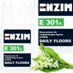Enzim E 301k 1L - Koncentrat o zapachu konwalii do codziennego mycia podłóg