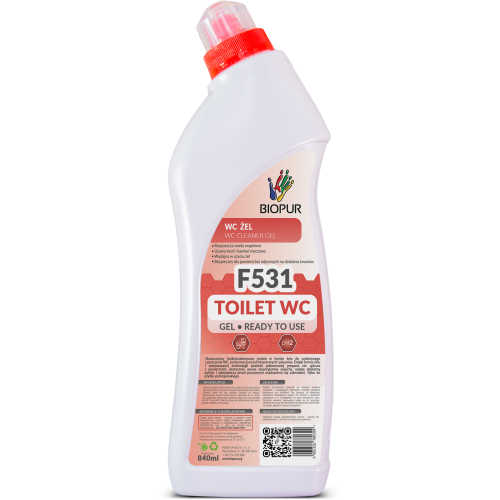 Kwasowy żel WC F531 840ml