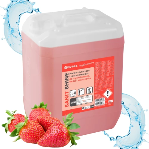 Eco Shine SANIT SHINE 10L Pianka do mycia i odkamieniania łazienek i toalet