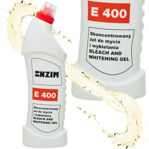 Enzim E 400 750ml - Skoncentrowany żel do mycia i wybielania sanitariatów