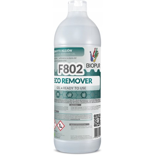 Zmywacz graffiti i kleju w żelu  F802 1l