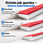 Pad ręczny 25cm x 11,5cm z melaminy "SNOW"