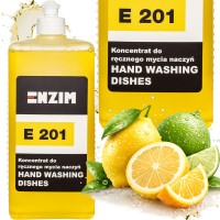 Enzim E 201 1L – Koncentrat do ręcznego mycia naczyń 