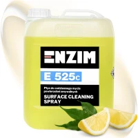 Enzim E 525c 5L | Enzim E 520c 5L | Cytrynowy antystatyczny płyn do codziennego mycia powierzchni