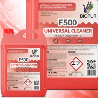 Biopur F500 5L – kwasowy koncentrat do czyszczenia sanitariatów i usuwania kamienia
