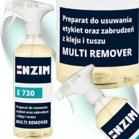 Enzim E 730 Multi Remover 500 ml – Preparat do Usuwania Kleju, Etykiet i Tłuszczu