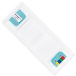 Mop płaski z mikrofibry CleanPRO DUO 40 cm 373157 – wzmocniony wkład mopujący