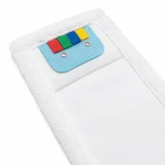 Mop płaski z mikrofibry CleanPRO DUO 40 cm 373157 – wzmocniony wkład mopujący