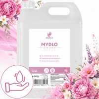 Biopur Mydło w płynie 5L - Letni Ogórd antybakteryjne mydło do dozowników